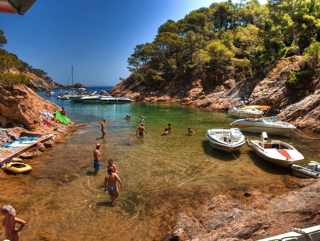 Lets Holidays Sea Views Apartment & Pool In Sa Gabarra トッサ・デ・マール エクステリア 写真
